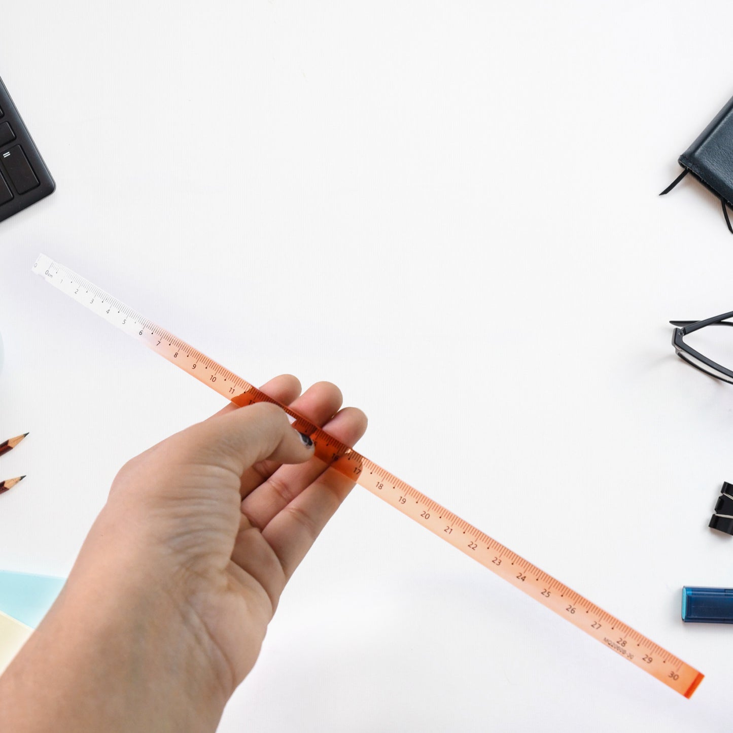 Acrylic Rulers 30 Cm Lengths Set Of Colourful Rulers Set (1 Pc) - Happy Price - Image 2