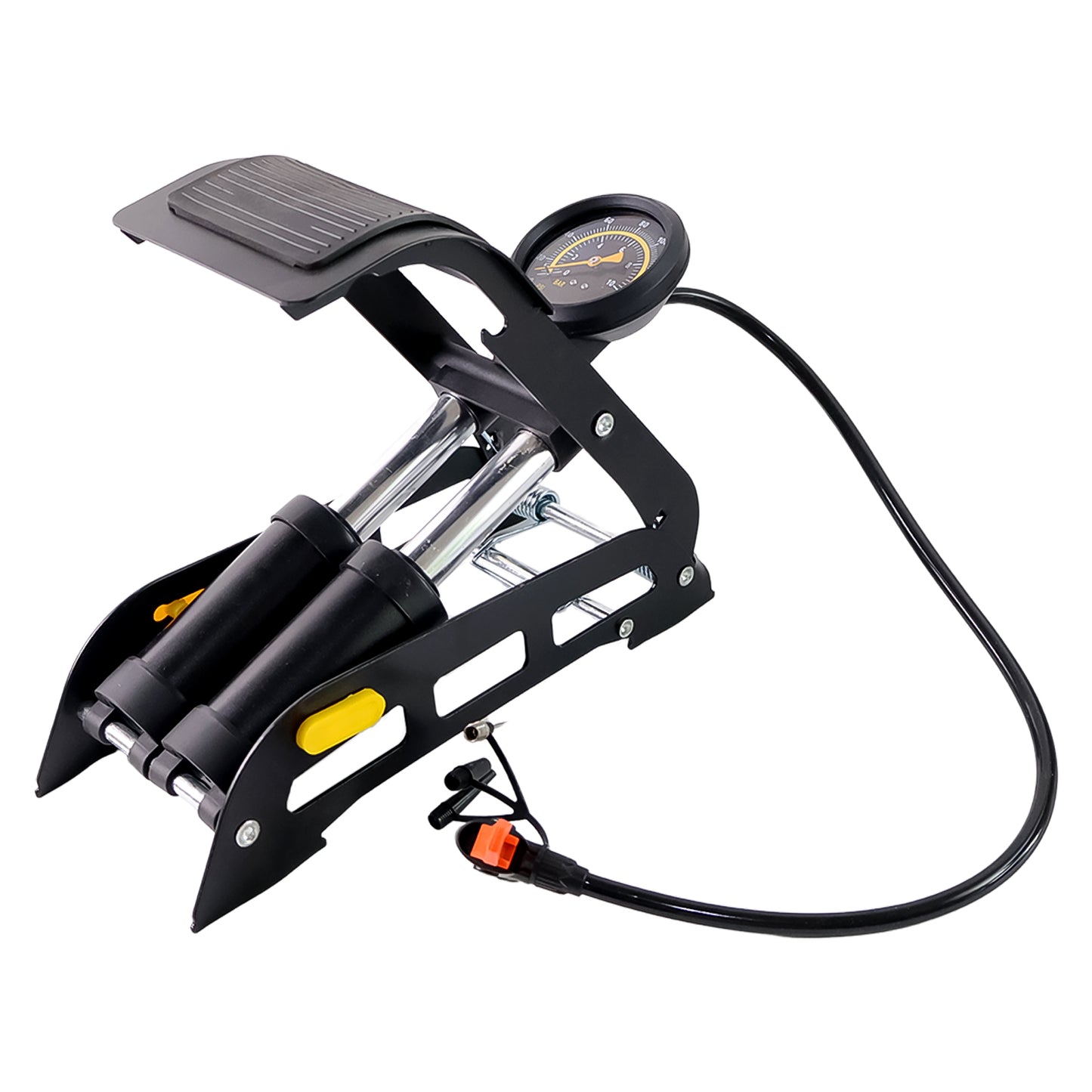 High-Pressure Foot Pump for Cars & Bikes - 100 PSI Portable Air Compressor - Happy Price - Image 2