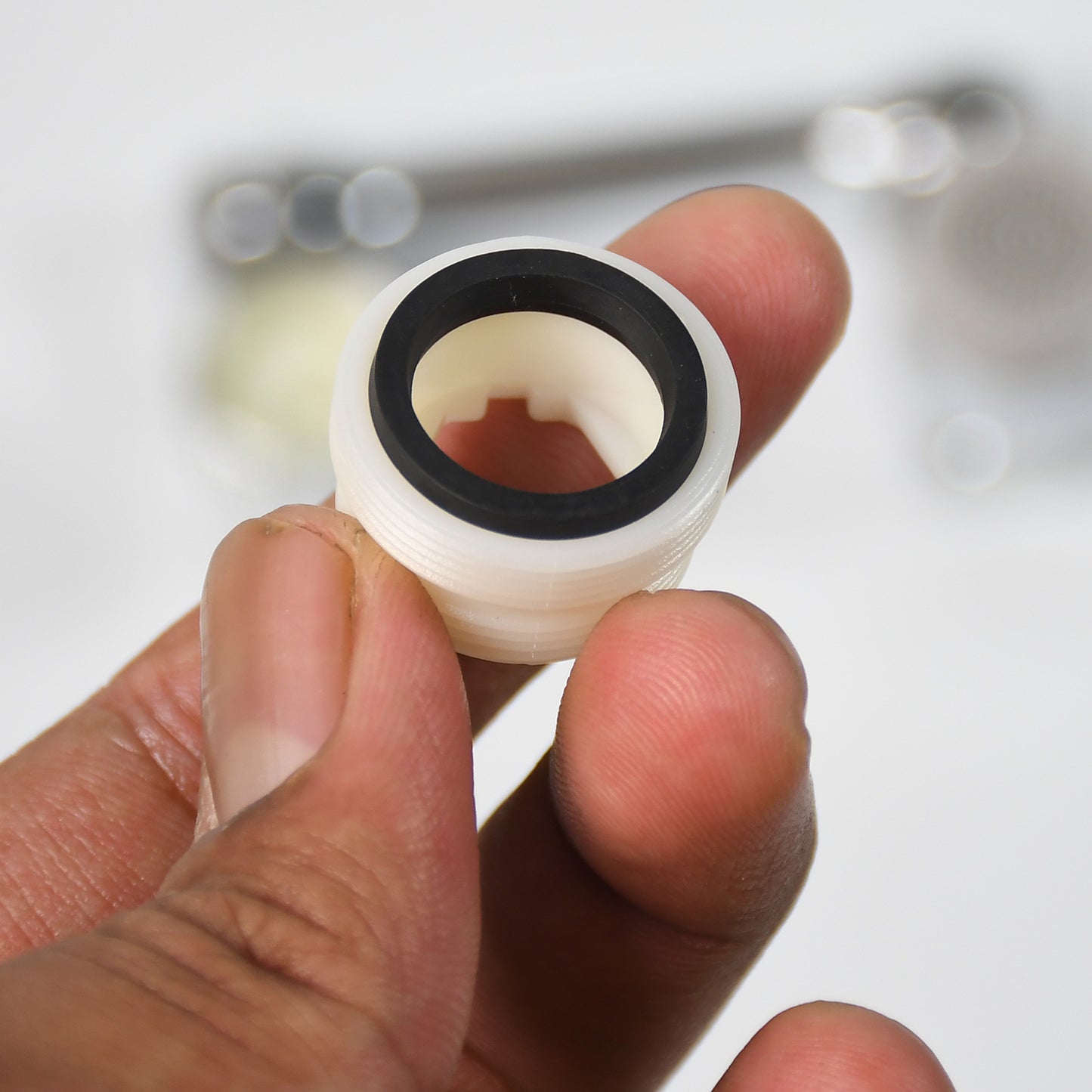 Splash Faucet Filter Faucet 1080 Rotating Faucet Sprayer Head Double O-ring Design Movable Tap Water Saving Sink Aerator Extender For Bathroom Kitchen ( Loose ) - Happy Price - Image 6