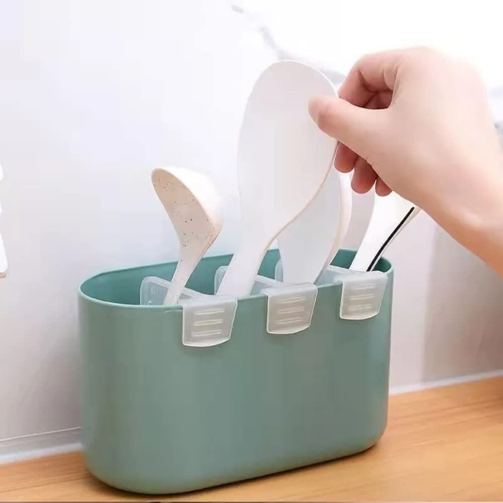 Plastic Storage Baskets Space Allocator Refrigerator Organizer Bins Partition Clip (1 Pc) - Happy Price - Image 1