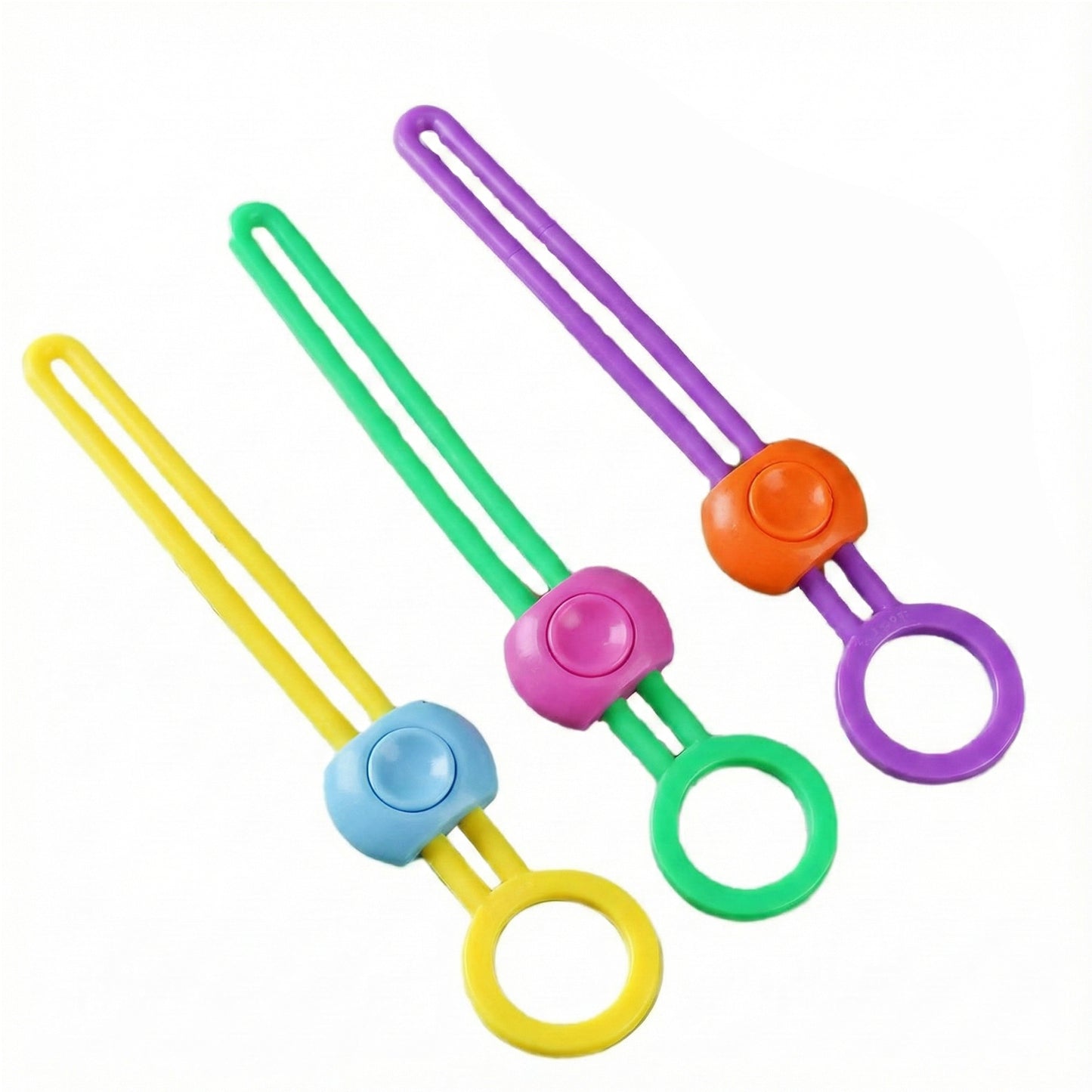 Reusable Silicone Food Bag Sealing Clips with Lock - Set of 3 - Happy Price - Image 4