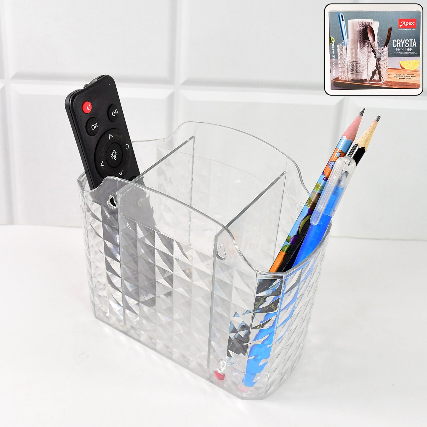 Apex Crysta Multipurpose Organizer Holder (1 Pc) - Happy Price - Image 2