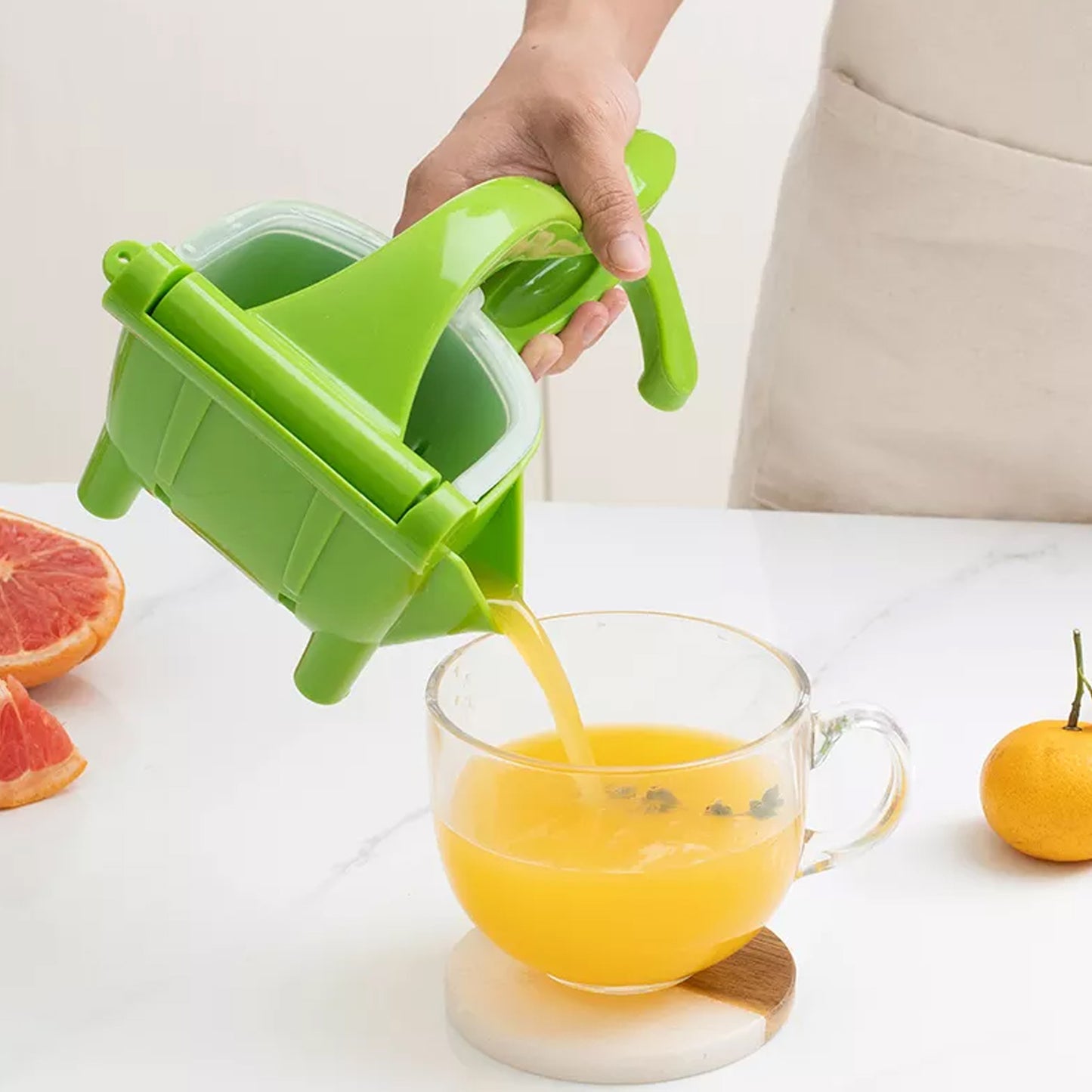 Heavy Duty Juice Press Squeezer With Juicers (Multicoloured) - Happy Price - Image 4