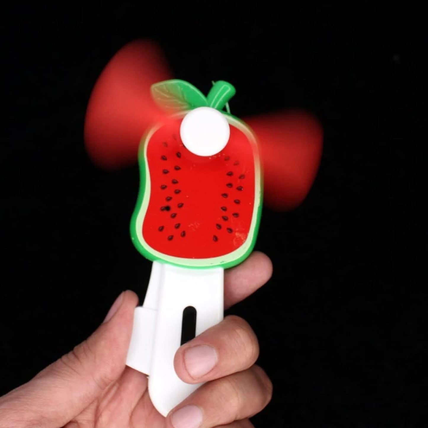 Kids' Fruit-Shaped Hand-Press Mini Fan (1 Pc, Assorted Designs) - Happy Price - Image 6