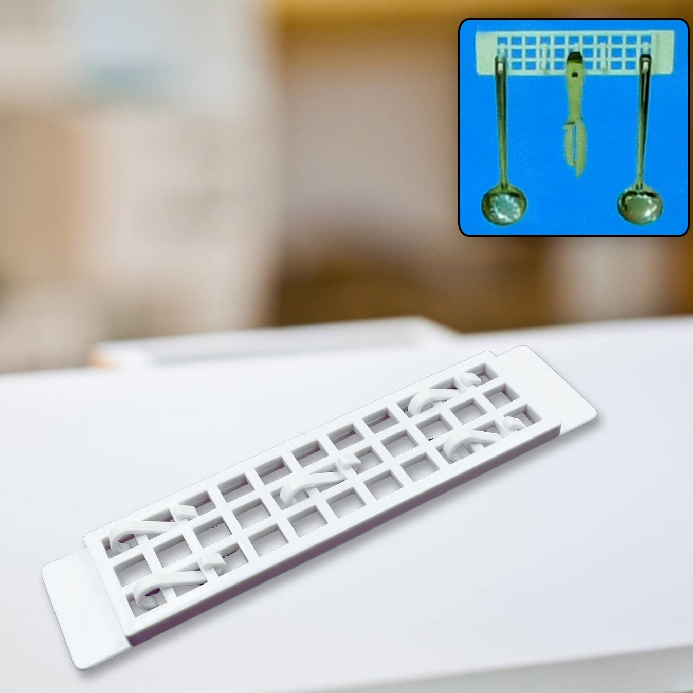 4095 5spin Plastic Hanger Hook Hotel Bathroom Wardrobe Wall Clothes Coat Towel Hanging Hanger Hook Plastic Sticker Multipurpose Hanger Hooks - Happy Price - Image 1