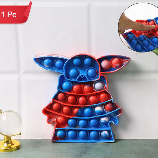 Silicone Pop It Fidget Toy - Fun Sensory Game for Stress Relief (1 Pc) - Happy Price - Image 1