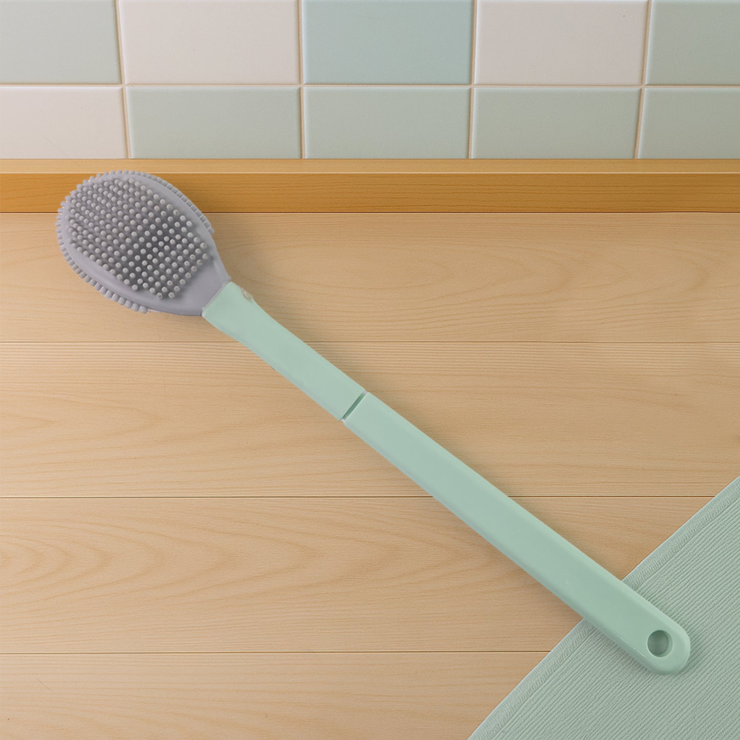 Flexible Silicone Toilet Cleaning Brush Set - Happy Price - Image 4