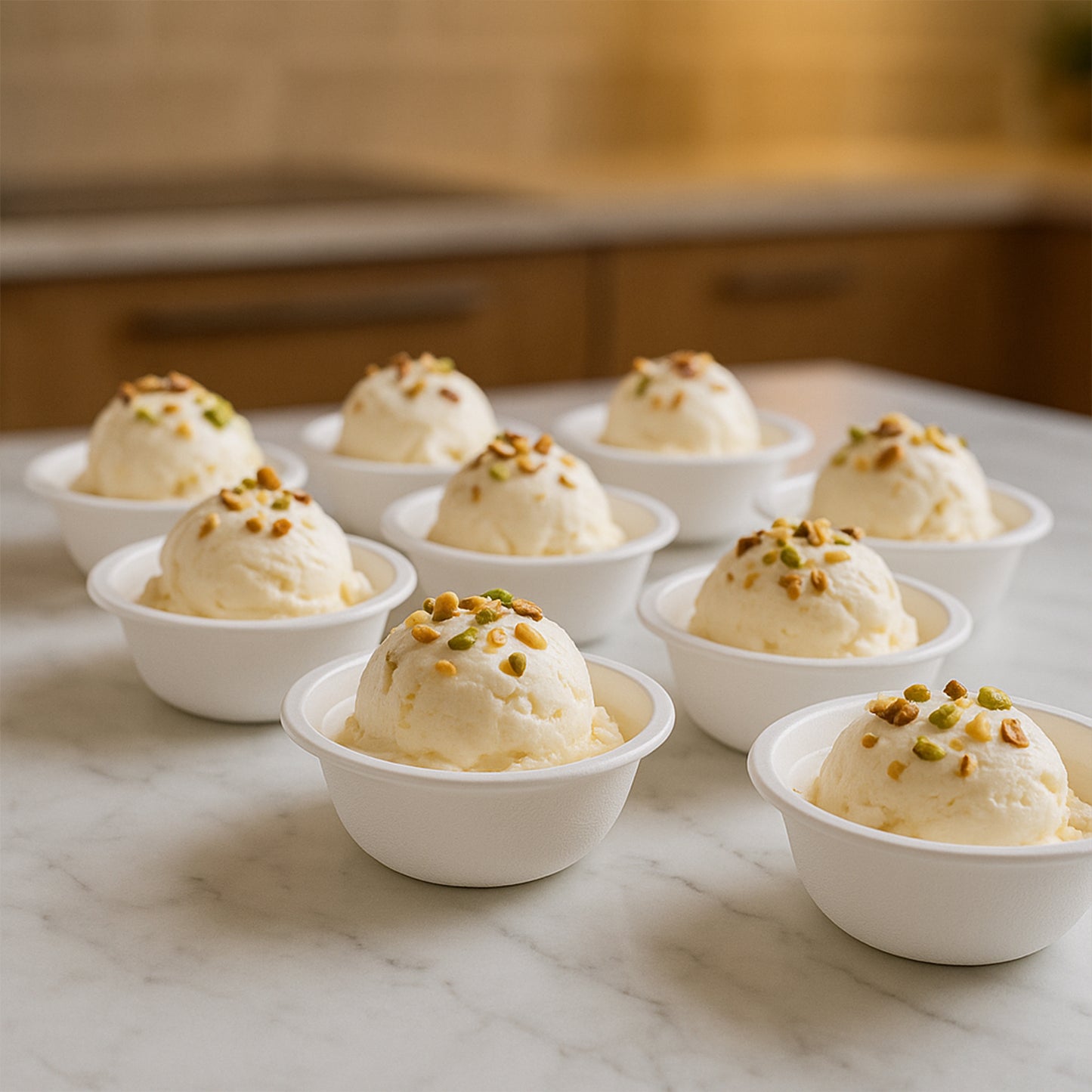 HappyPrice 240 ML Compostable Bagasse Bowls - Pack of 10 Eco-Friendly Serving Dishes - Happy Price - Image 6