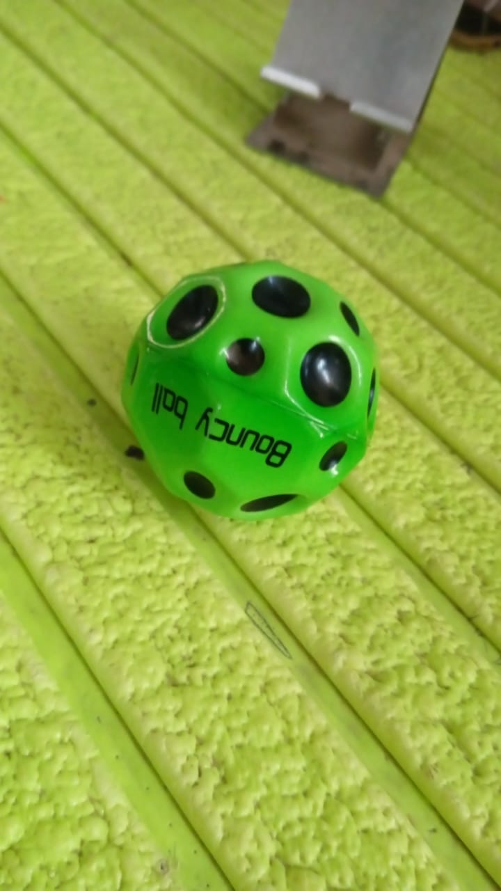 Rubber Super Bouncy Coral Star Anti Stress Ball Multicolor (1 Pc) - Happy Price - Image 7