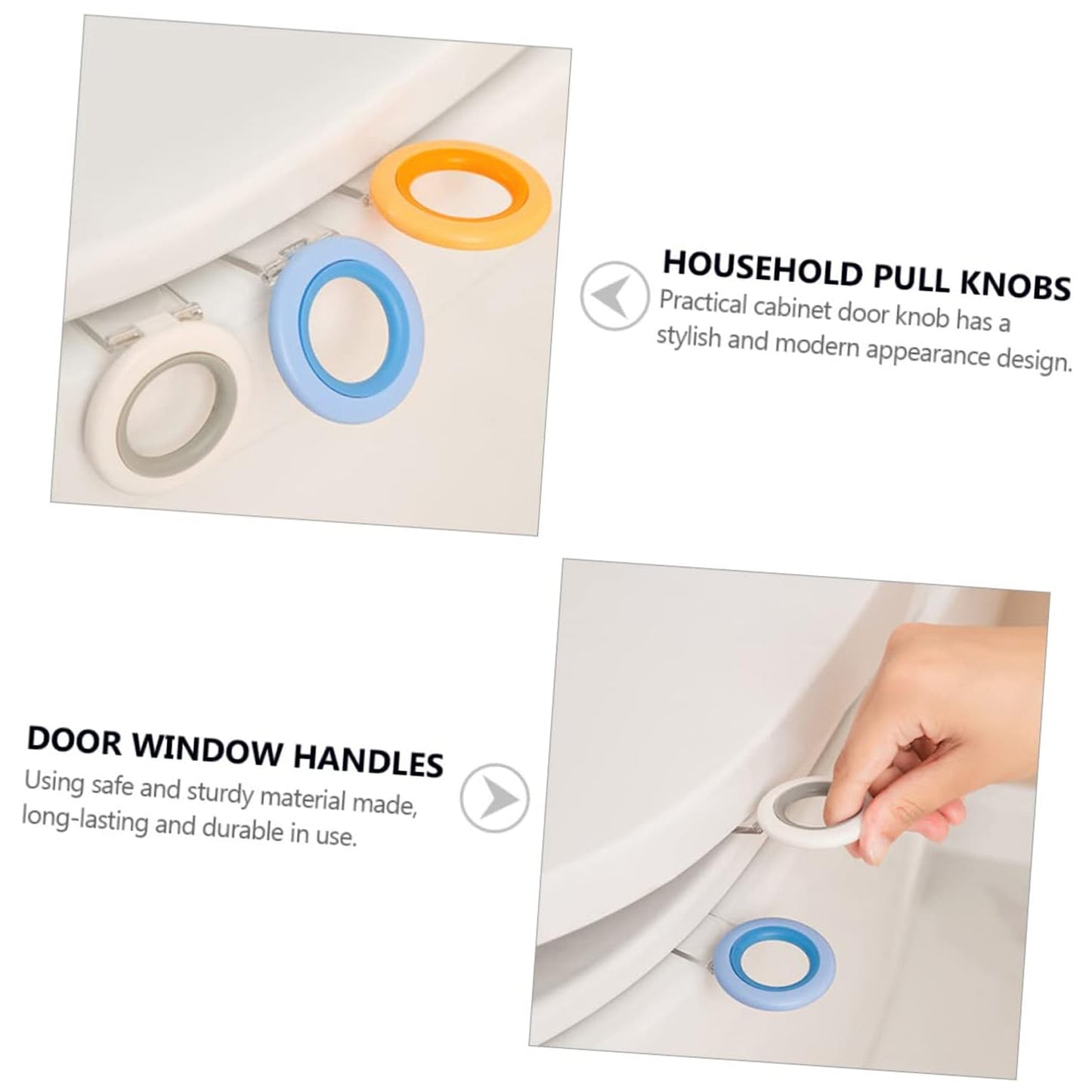 Toilet Seat Lifter Toilet Seat Handletoilet Cover Lid Handleseat Cover Lifteravoid Touching Toilet Seat Handle Lifter Handle Hygienic Clean Toilet Cover Lifter (1pc) - Happy Price - Image 5