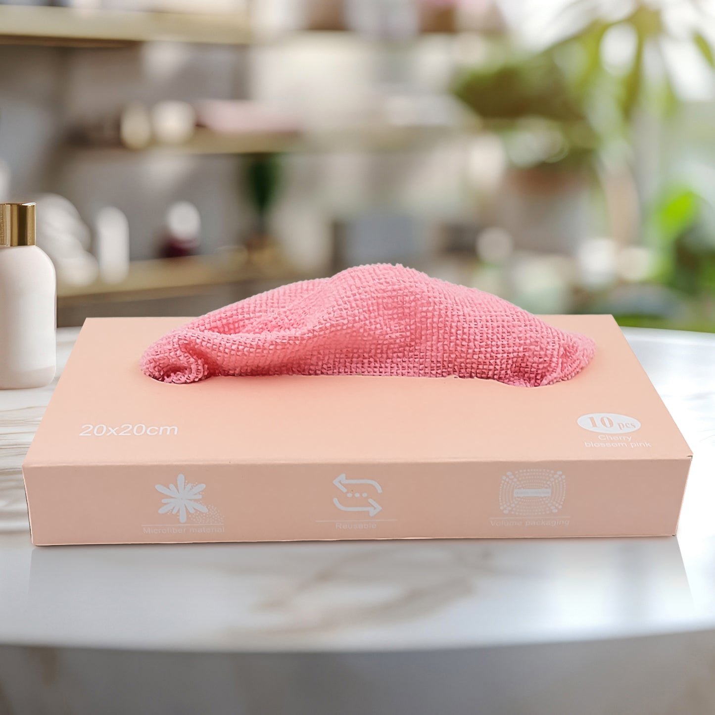 Microfiber Cleaning Cloth With Box Magic Wipe (10 Pcs Set) - Happy Price - Image 3