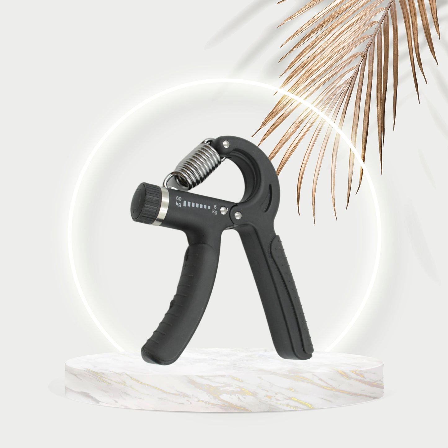 Gym Fitness Hand Grip Men Adjustable Finger Heavy Exerciser Strength For Muscle Recovery Hand Gripper Trainer Strengthener (1 Pc) - Happy Price - Image 3