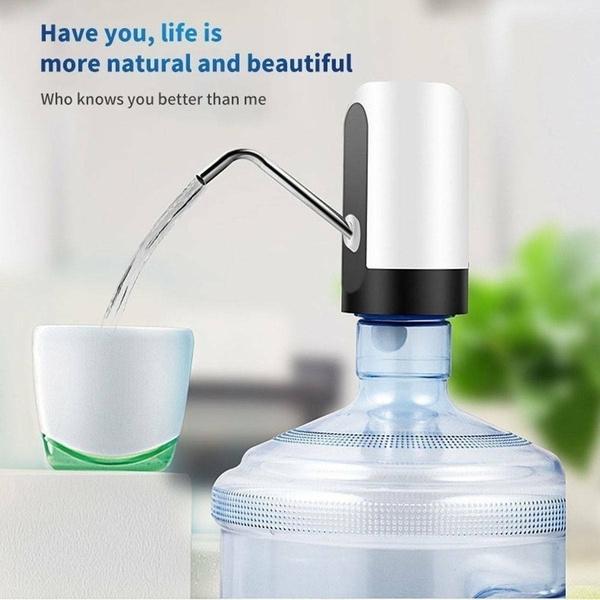 Automatic Drinking Cooler Usb Charging Portable Pump Dispenser - Happy Price - Image 2