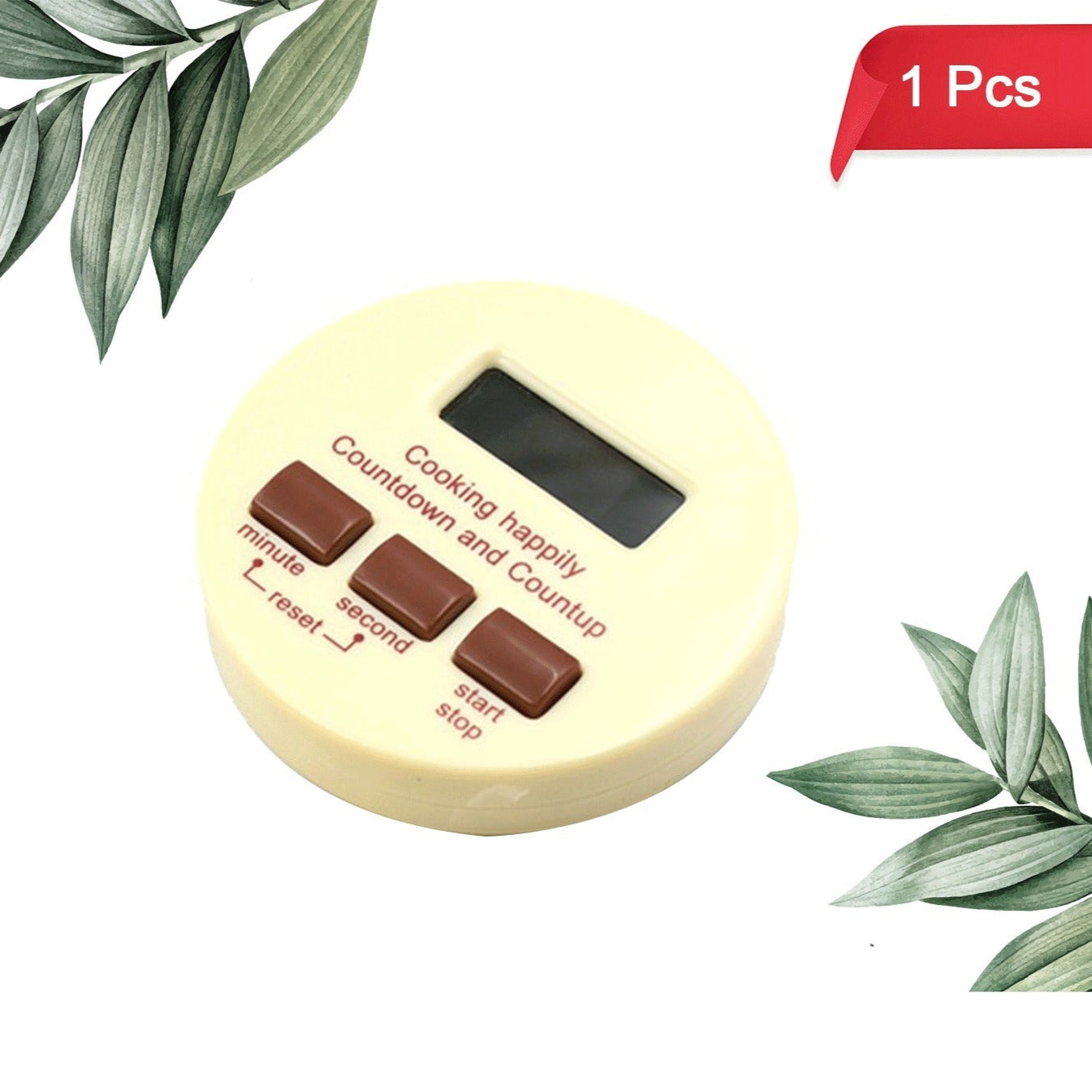 Digital Kitchen Timer with Loud Alarm & Magnetic Stand - Stopwatch Function for Cooking, Study, and More - Happy Price - Image 2