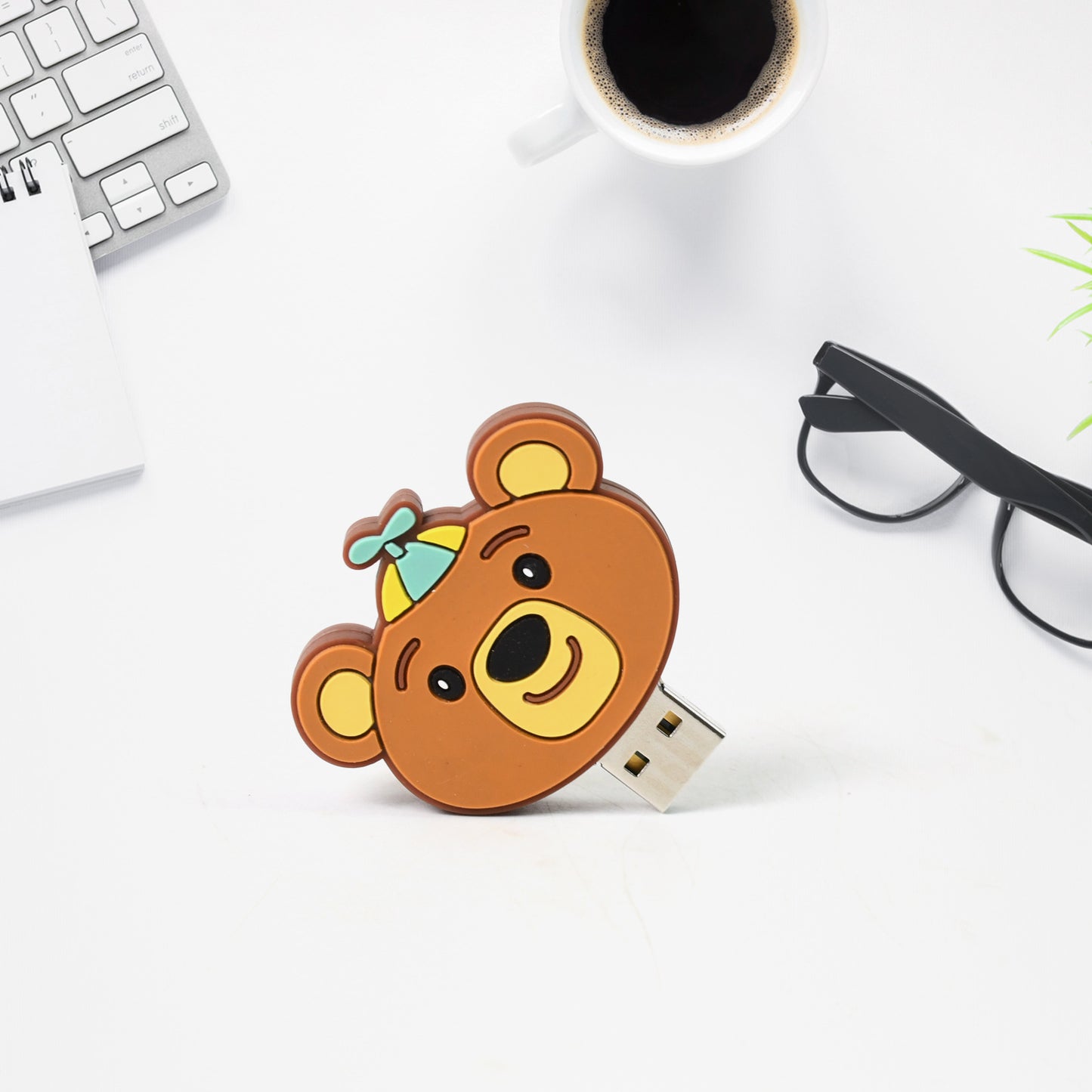 Portable Cartoon Shape Silicone Usb Pen Drive  Flash Disk (15 Gb With Baby Rhymes Song  1 Pc) - Happy Price - Image 3