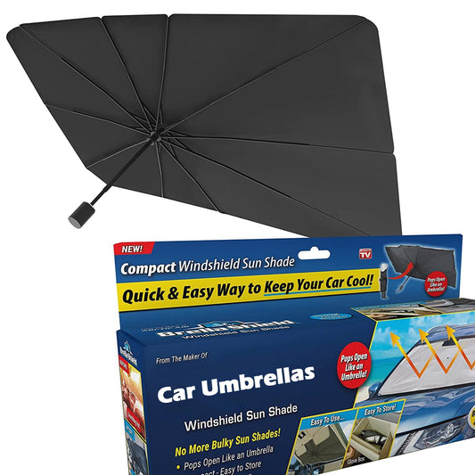 Wwindshield Umbrella Sun Shade Cover Visor Sunshades Reviews Automotive Front Sunshade Fits Foldable Windshield Brella Various Heat Insulation Shield For Car - Happy Price - Image 1