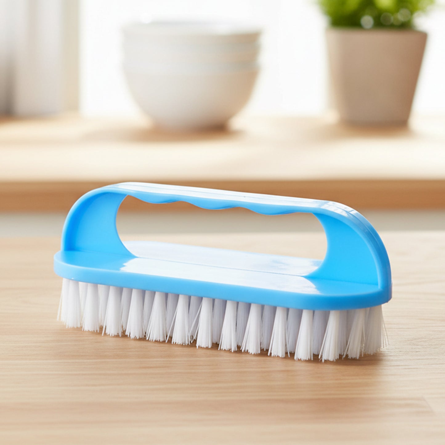 Heavy Duty Cleaning Brush for Home - 1 Pc Handheld Scrub Tool - Happy Price - Image 3