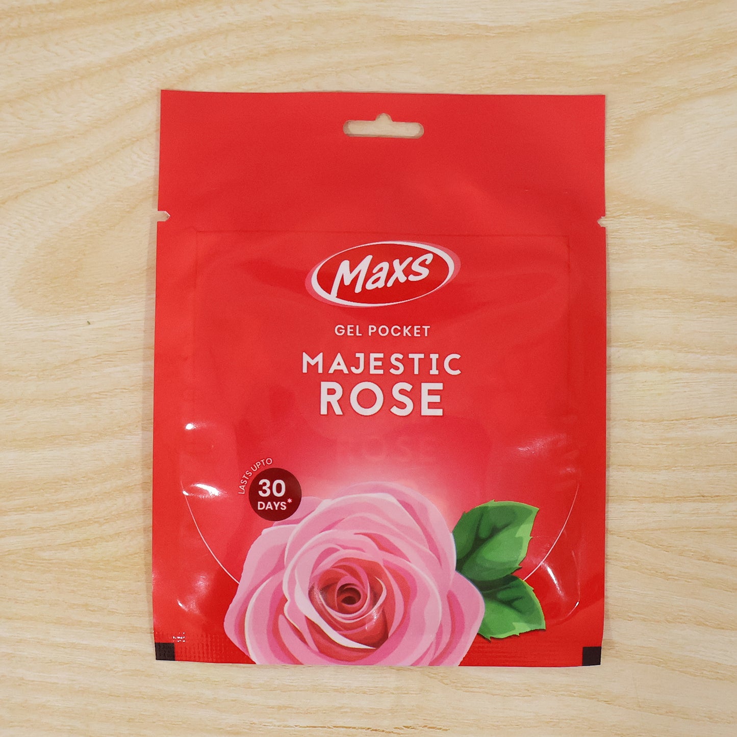 Maxs Majestic Rose Gel Air Freshener Pocket Long Lasting 10 Gm