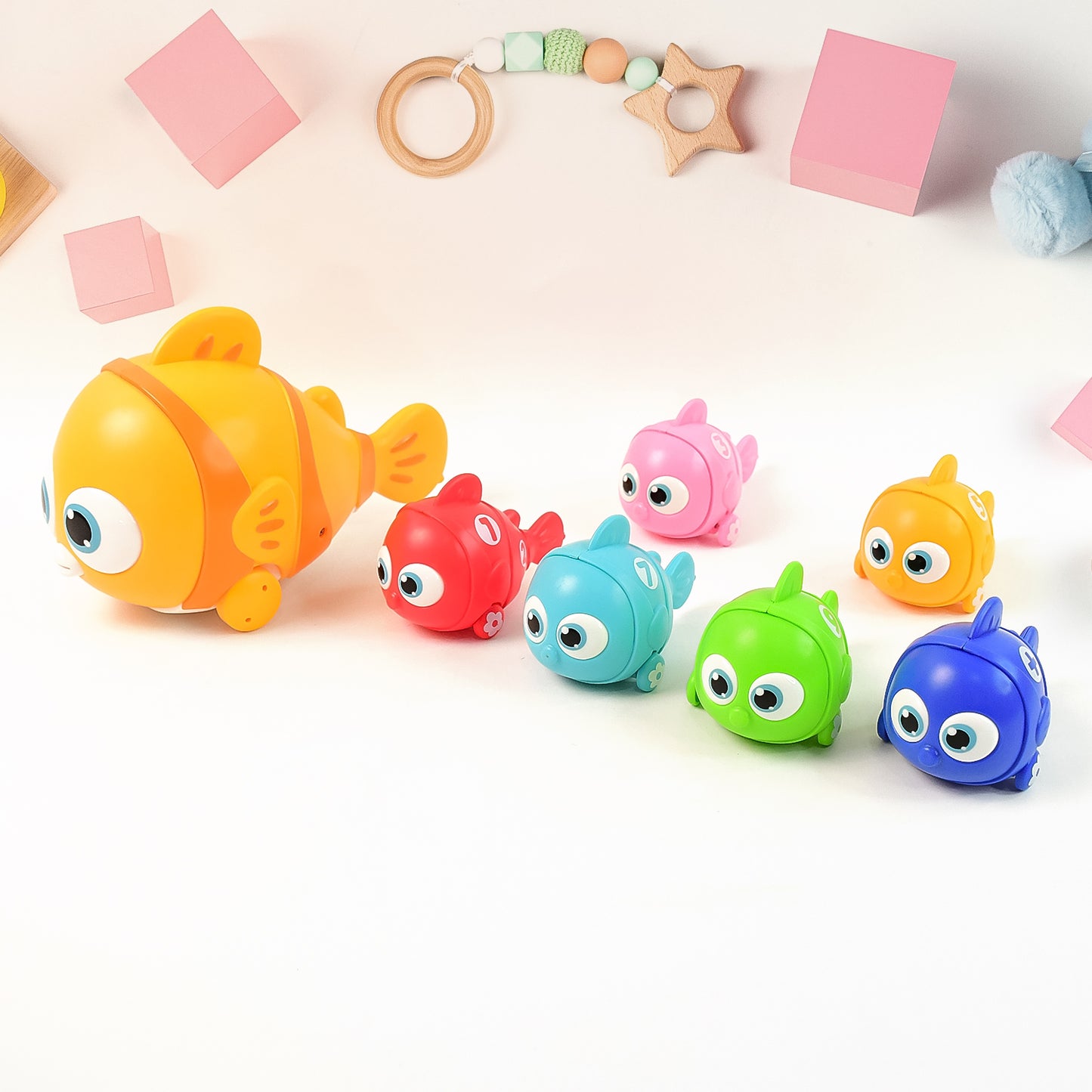 7-in-1 Magnetic Fishing Toy Set for Kids - Fun Bath & Learning Game - Happy Price - Image 3