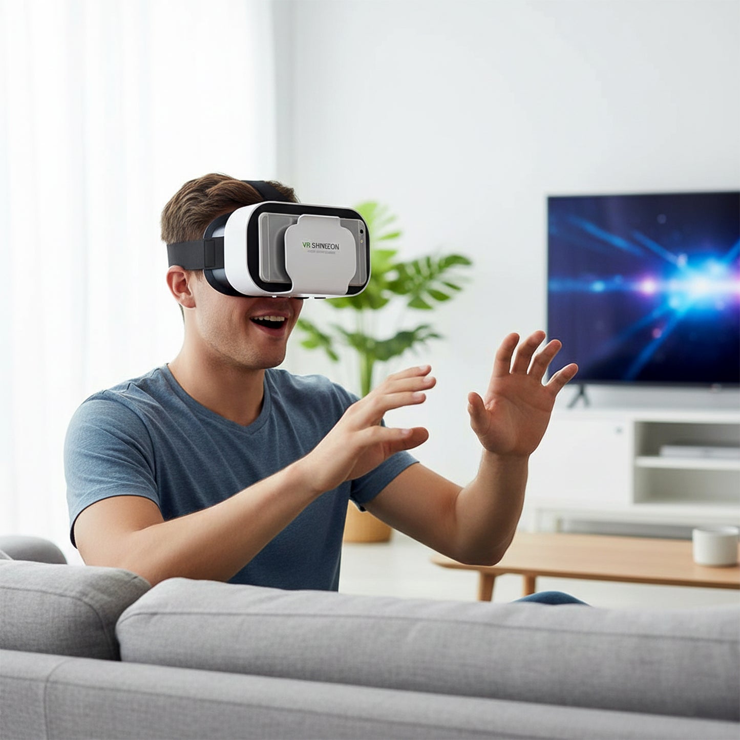 VR Headset for Smartphones - Immersive 3D Virtual Reality Glasses (1 Pc) - Happy Price - Image 6