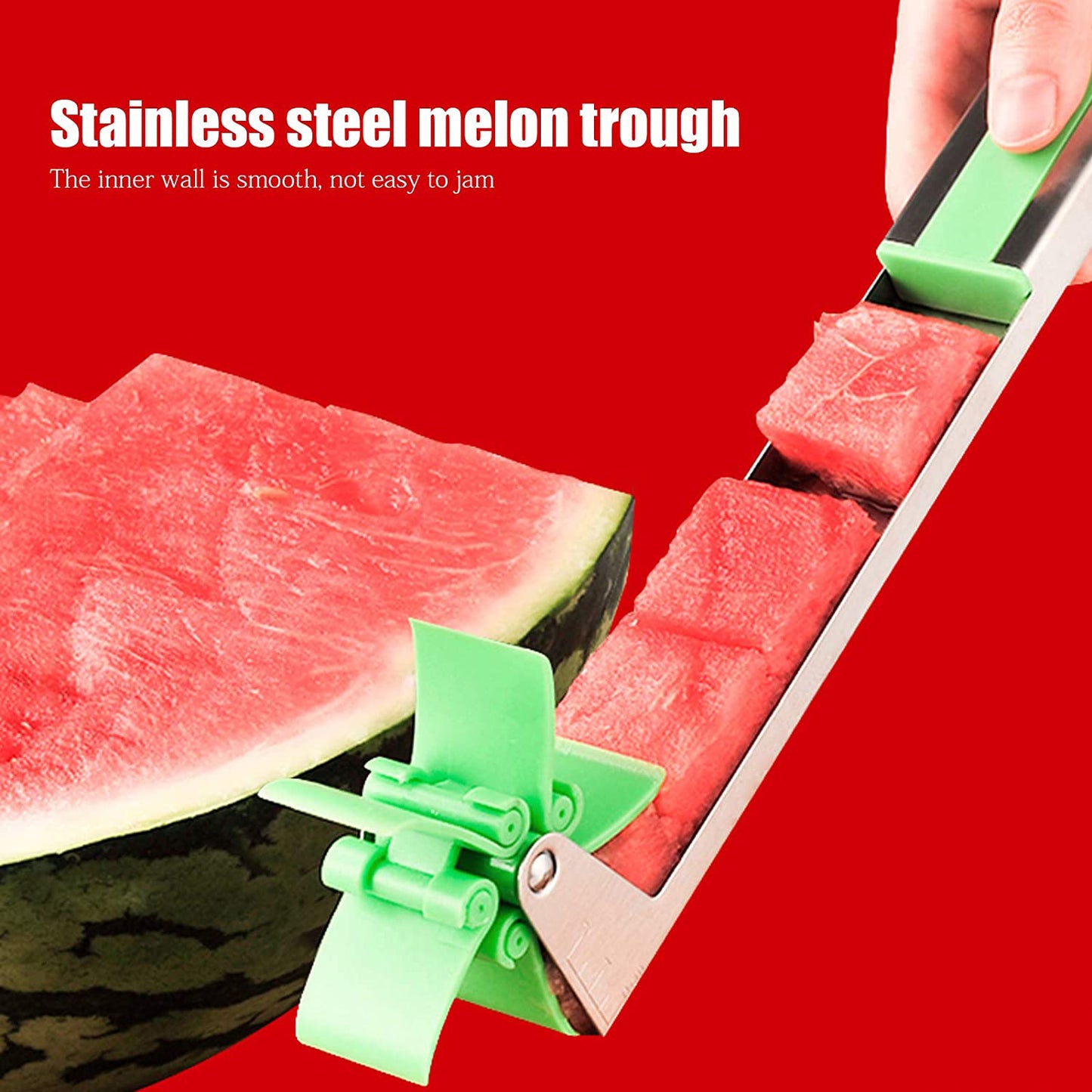 Stainless Steel Washable Watermelon Cutter Windmill Slicer Cutter Peeler For Homesmart Kitchen Tool Easy To Use - Happy Price - Image 3