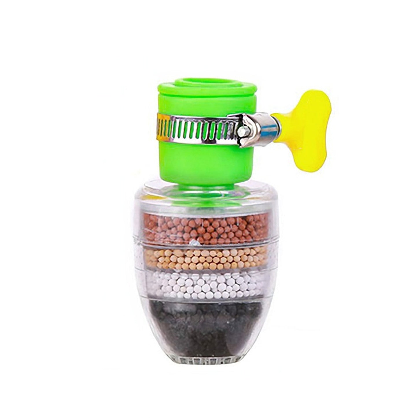 Water Faucet Clean Purifier Filter Cartridge Water Tap Upgrade Universal Interface Faucet Filter (Six Layer Purifier) - Happy Price - Image 2