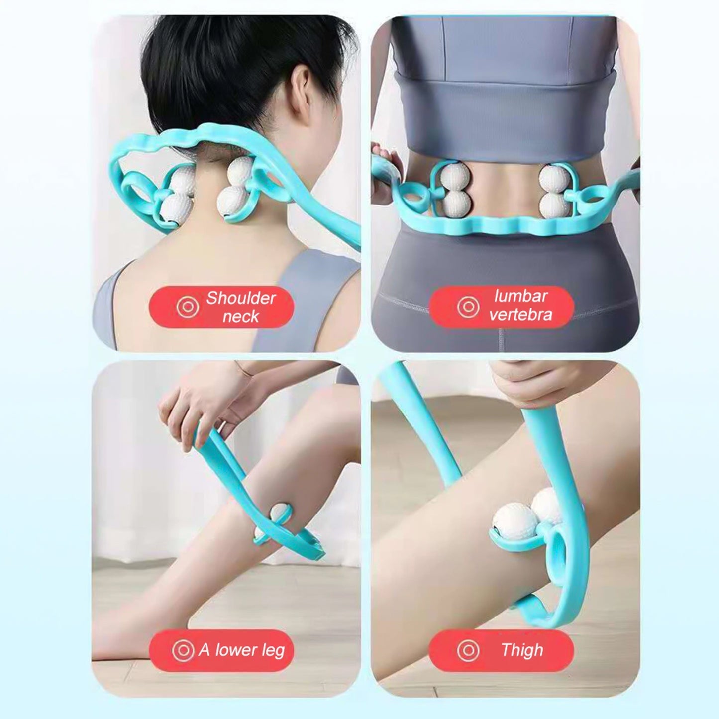 Premium Dual Roller Neck And Shoulder Massager (1 Pc) - Happy Price - Image 5