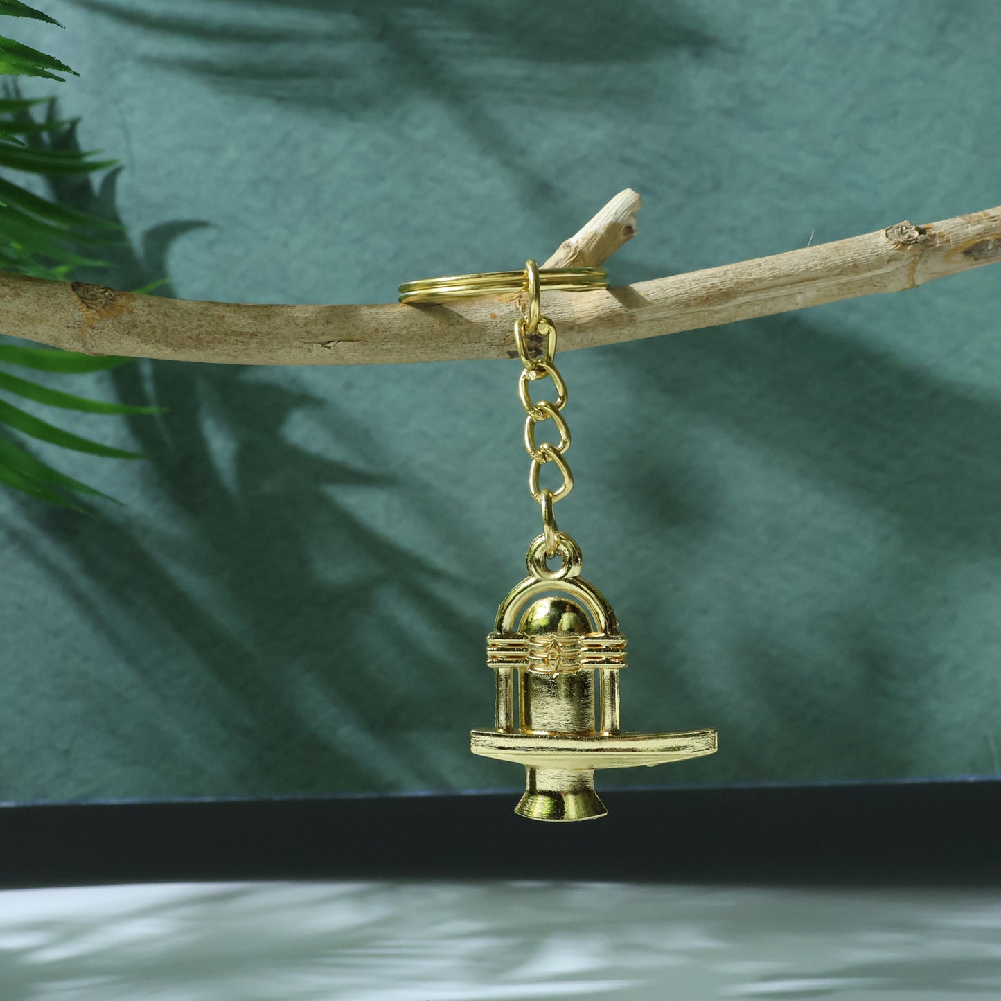 Golden Metal Shivling Keychain - 1 Piece - Happy Price - Image 5
