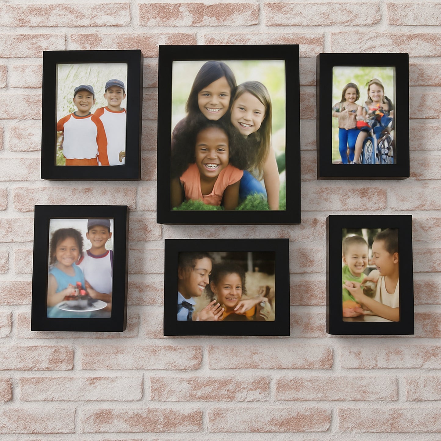 Premium Black Photo Frame Set 12 Pcs Wall Hanging Gallery Frames - Happy Price - Image 6