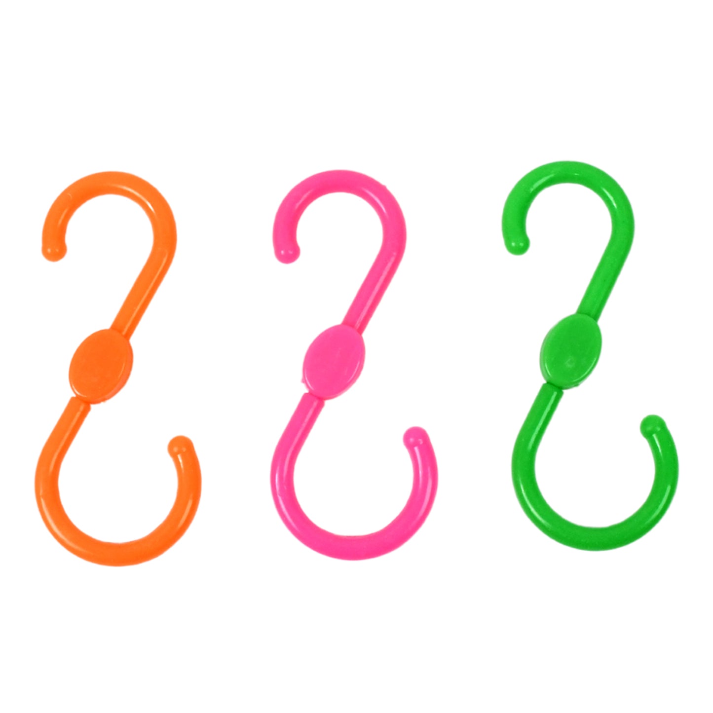 S Shape Plastic Hooks Hanger For Hanging Cloth (3 Pcs Set) - Happy Price - Image 5