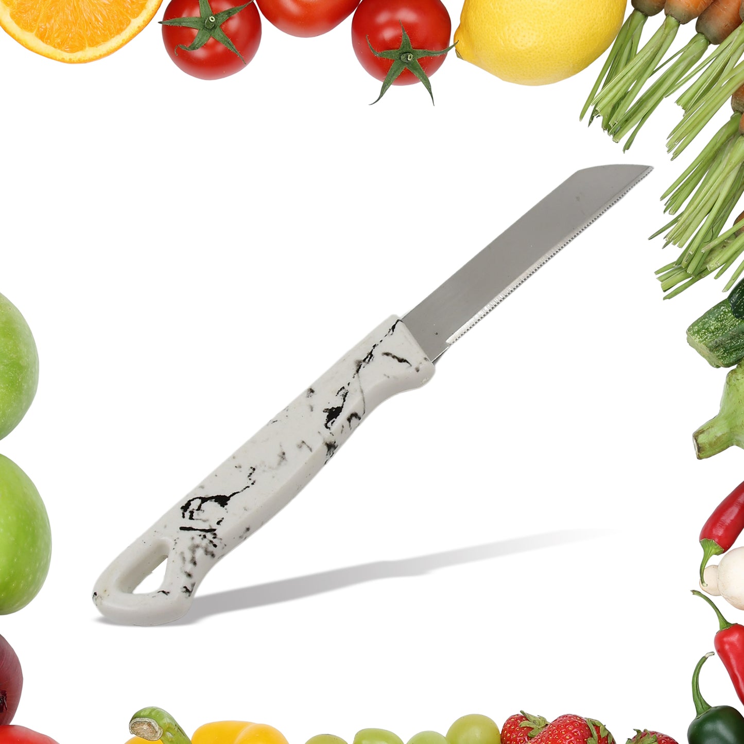 Stainless Steel Egg Slicer  Knife (2 Pc Set) - Happy Price - Image 2