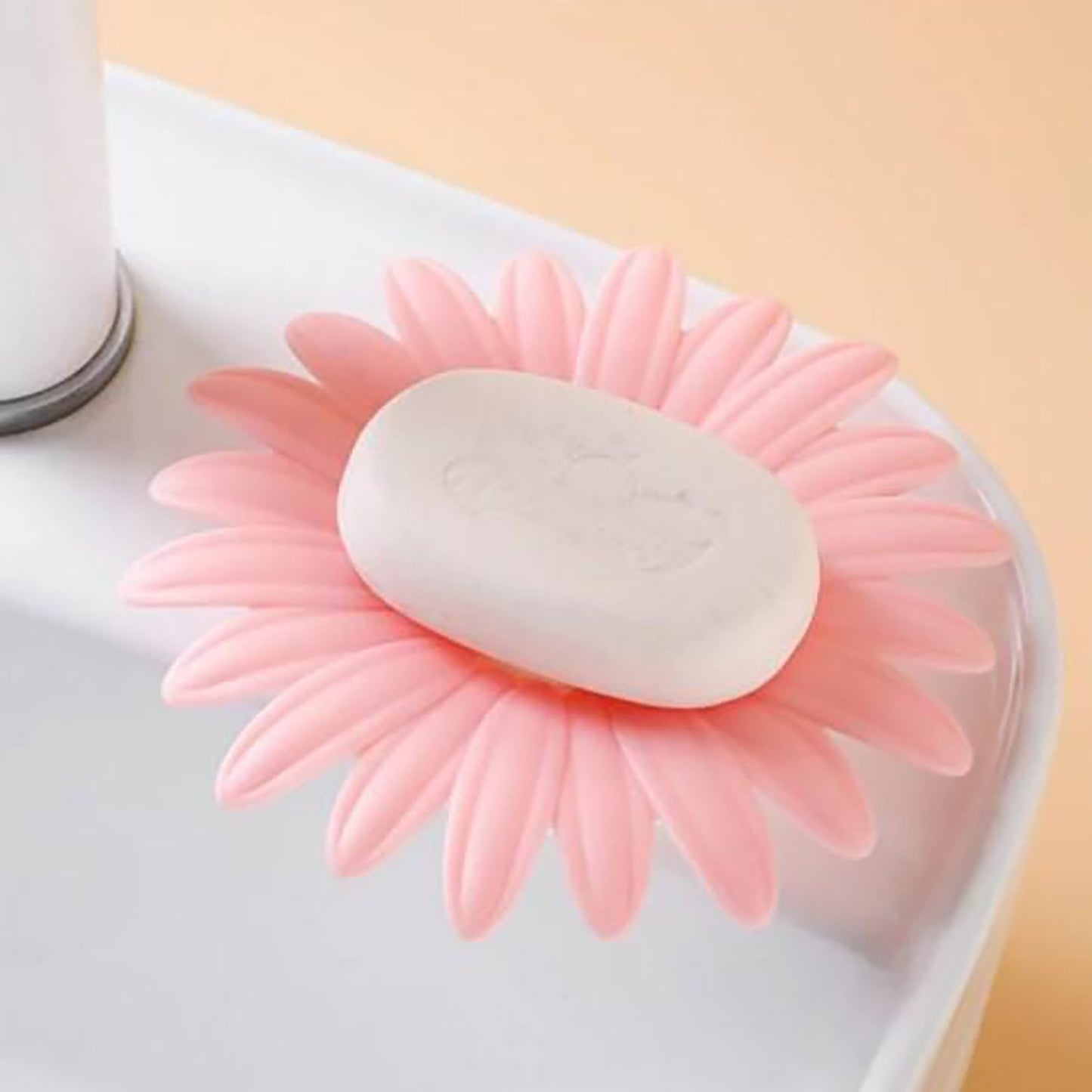Flower Shape Portable Soap Dish Holder Soap Case - Happy Price - Image 5