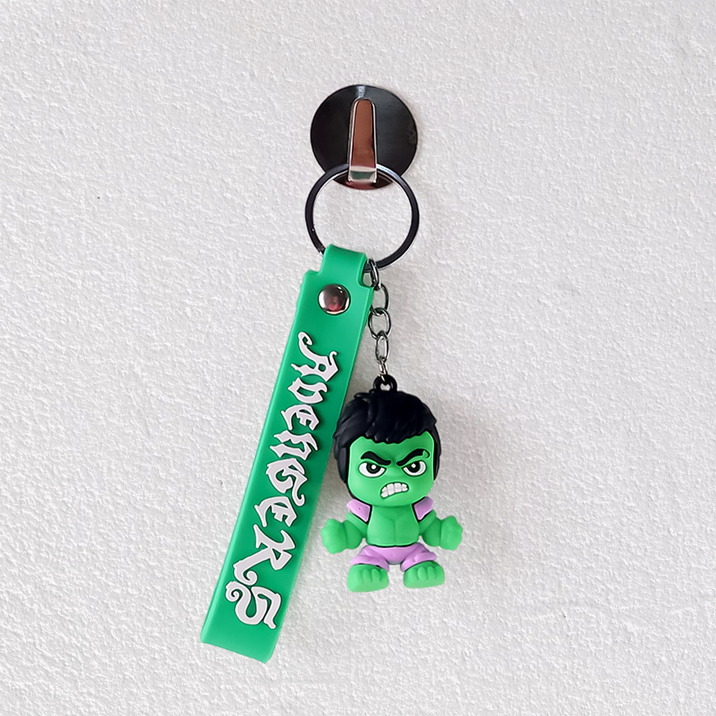 Cute Cartoon Silicone 3d Key Chain With Metal Hook  Strap (Pack Of 1) - Happy Price - Image 6