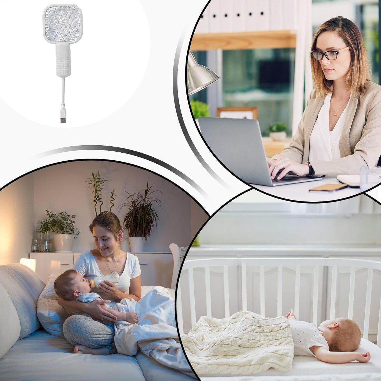 Rechargeable Electric Mosquito Swatter Racket - Happy Price - Image 5