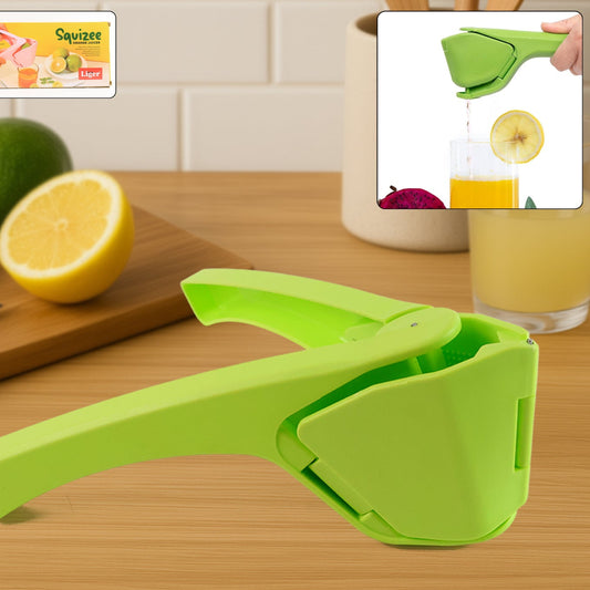 Liger Plastic Manual Handheld Lemon  Orange Squeezer Juice (1 Pc) - Happy Price - Image 1