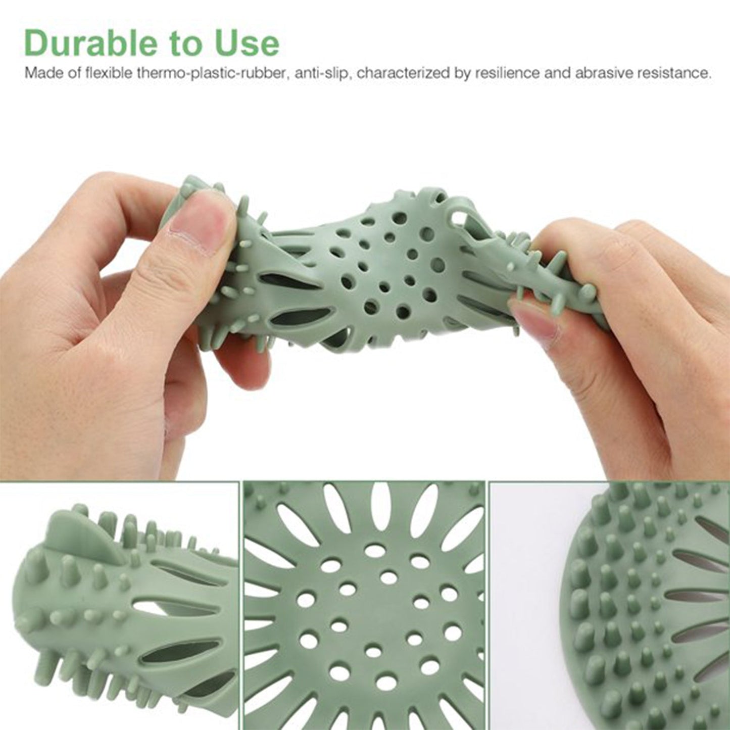 Shower Drain Cover Used For Draining Water Present Over Floor Surfaces Of Bathroom And Toilets Etc. - Happy Price - Image 5