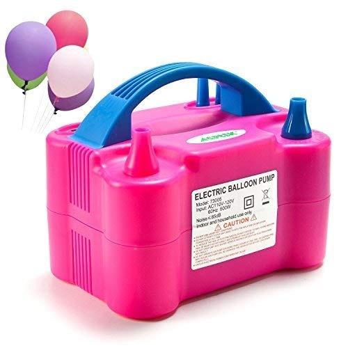 Portable Dual Nozzle Electric Balloon Blower Pump Inflator - Happy Price - Image 2