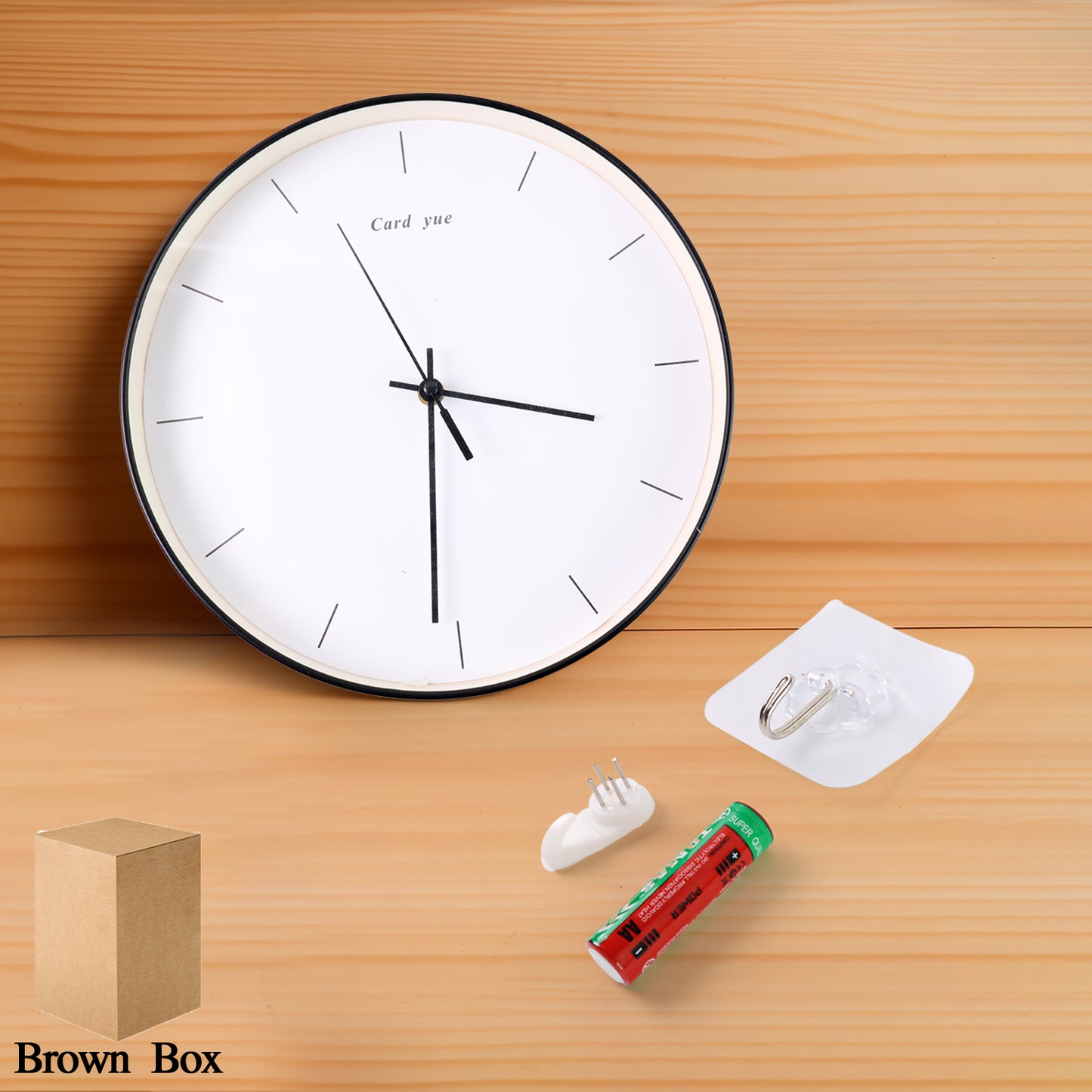Minimalist Wall Clock With Accessories (1 Pc) - Happy Price - Image 2