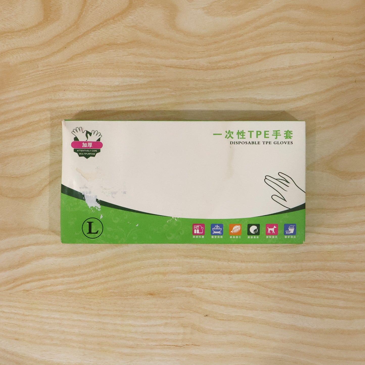 Clear Disposable Plastic Gloves - 100 Pc Large Size - Happy Price - Image 7
