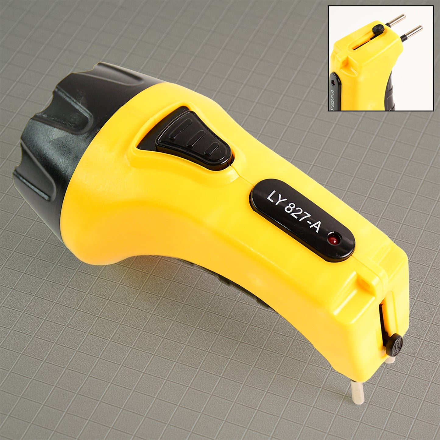 Rechargeable Led Torch Flashlight  High-power Handheld Emergency Light With Built-in Plug - Happy Price - Image 3