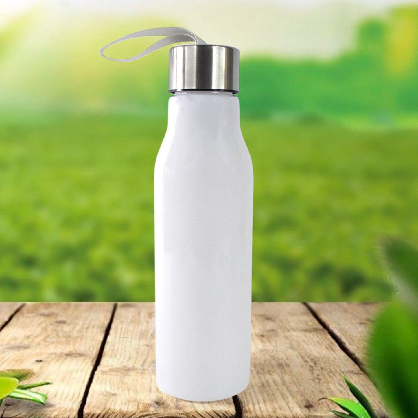 Cool Water Bottle Reusable Perfect For Office School Sports (Approx 450 Ml) - Happy Price - Image 2