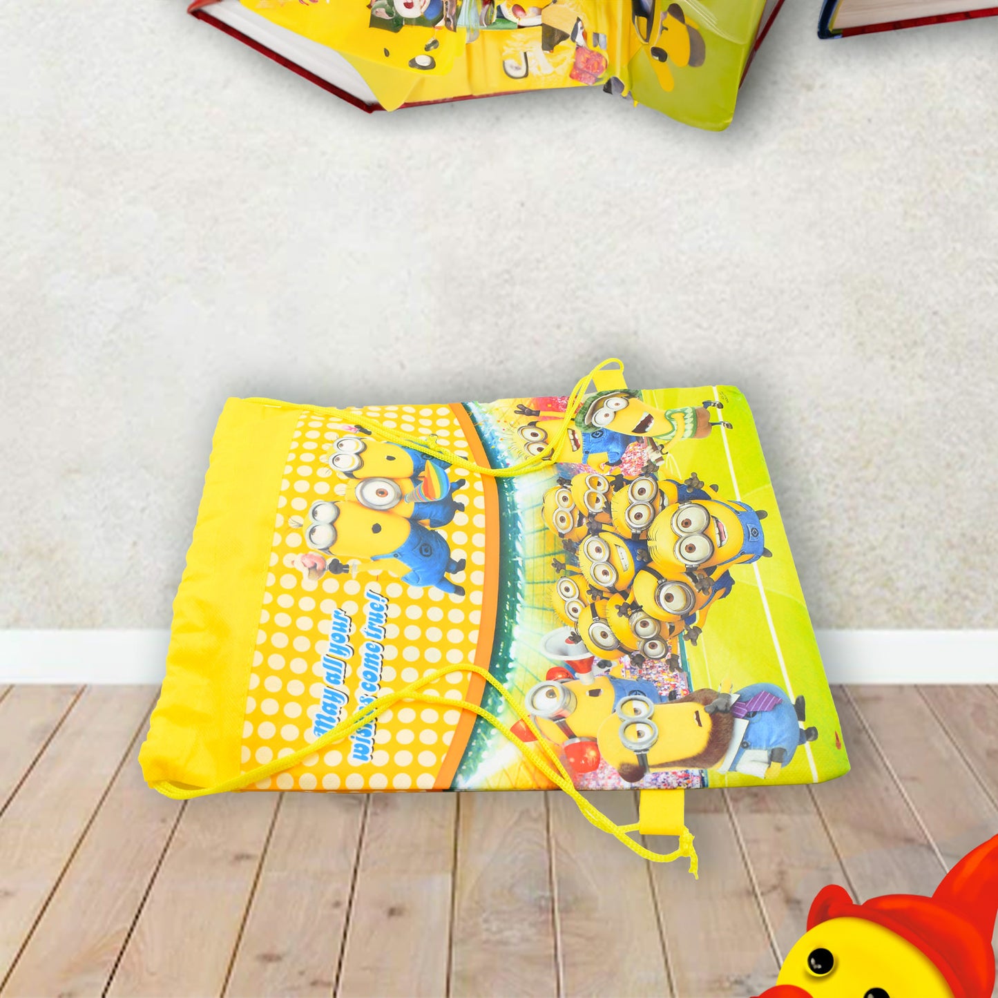 Small Dori Bag For Kids Favour Haversack Bag Birthday Party Return Gift Drawstring Dori Backpack Drawstring Backpack - Happy Price - Image 4