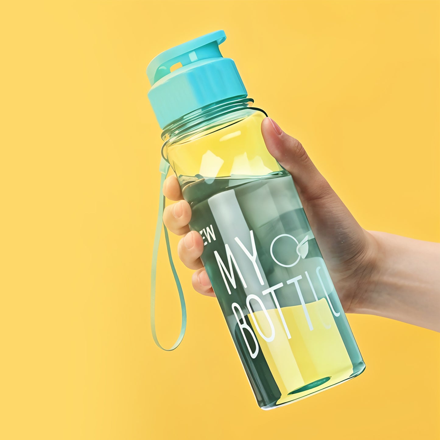 Bpa-free Plastic Sports Water Bottle (Approx. 400 Ml  1 Pc) - Happy Price - Image 7