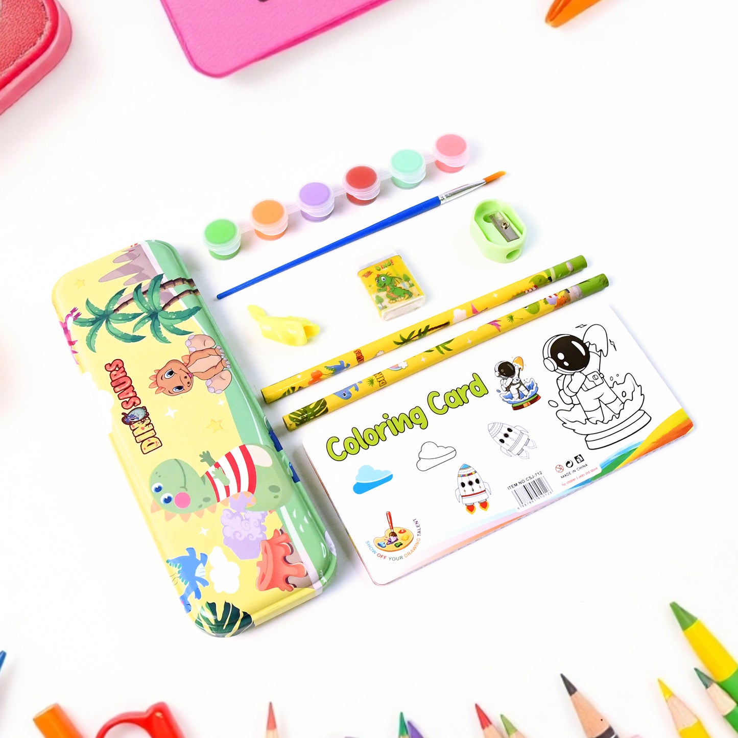 Kids Art  Stationery Gift Set - Happy Price - Image 5