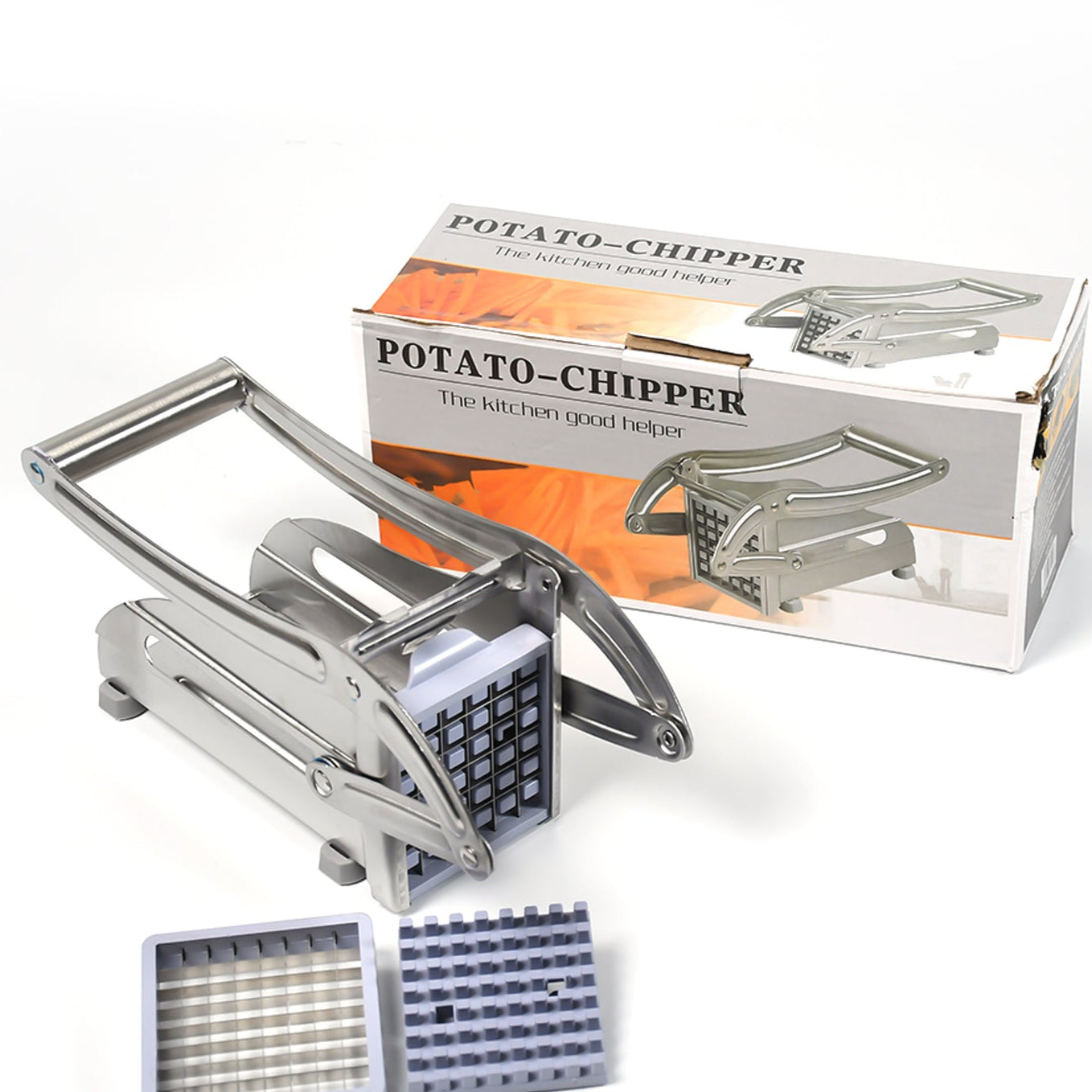 French Fries Potato Chips Strip Cutter Machine With Blade - Happy Price - Image 1