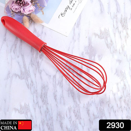 Manual Whisk Mixer Silicone Whisk Cream Whisk Flour Mixer Rotary Egg Mixer Kitchen Baking Tool. - Happy Price - Image 1