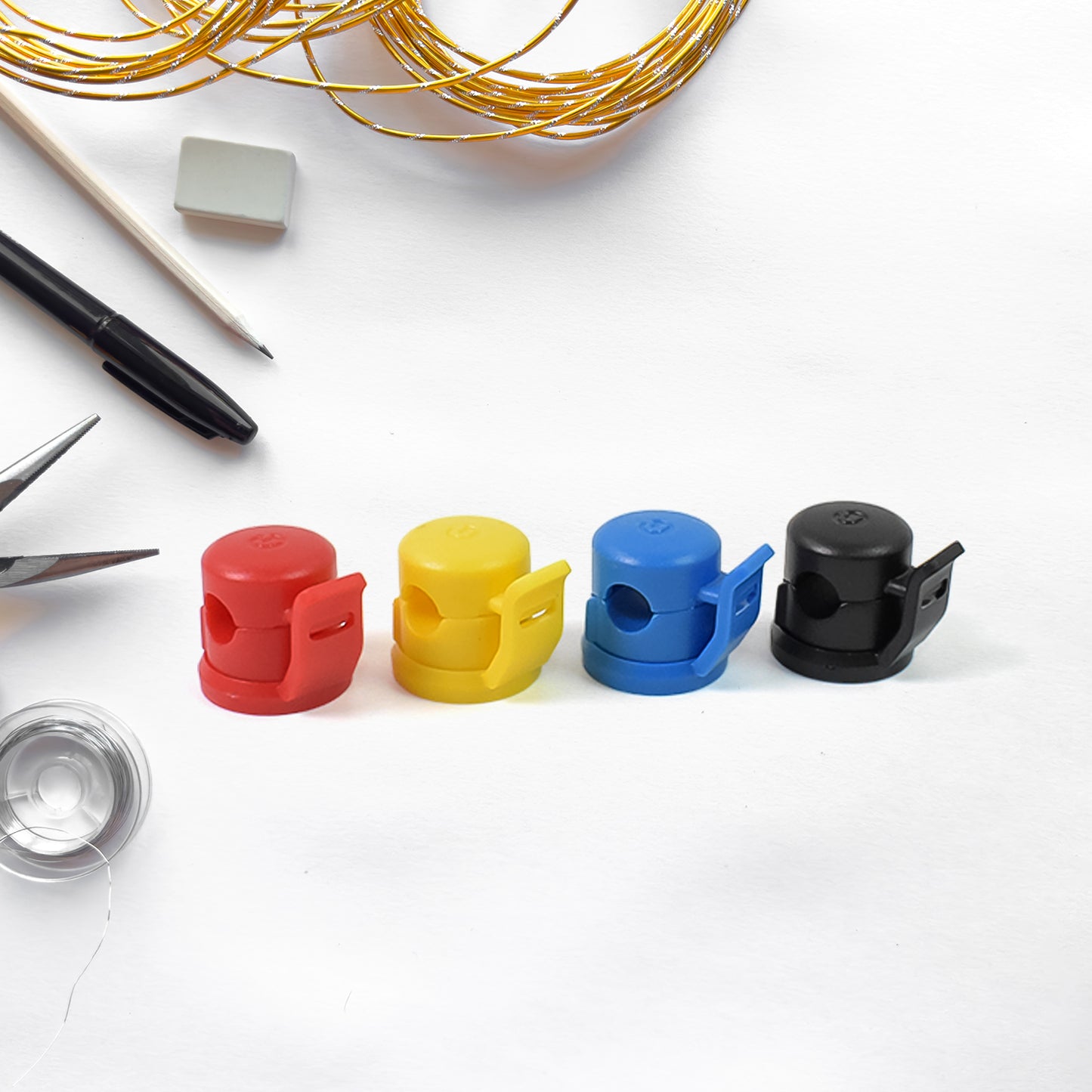 Cable Holder Adhesive Cable Organizer For Cable Management (4 Pcs Set) - Happy Price - Image 3