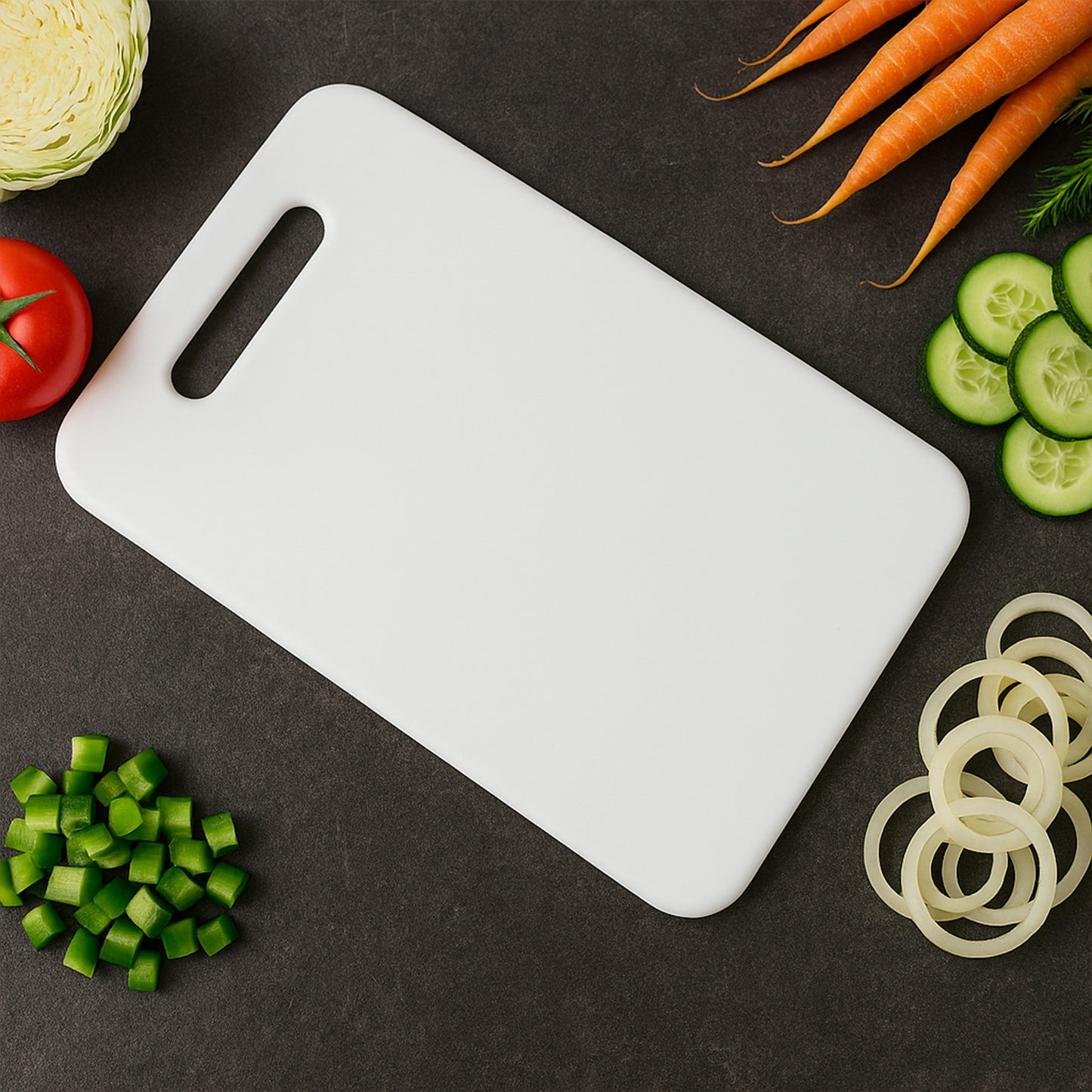 Apex Medium Plastic Chopping Board (3623 Cm  1 Pc) - Happy Price - Image 5