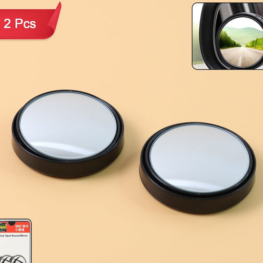 Car Blind Spot Side Mirrors - 2 Pc Set with Black Frame - Happy Price - Image 1
