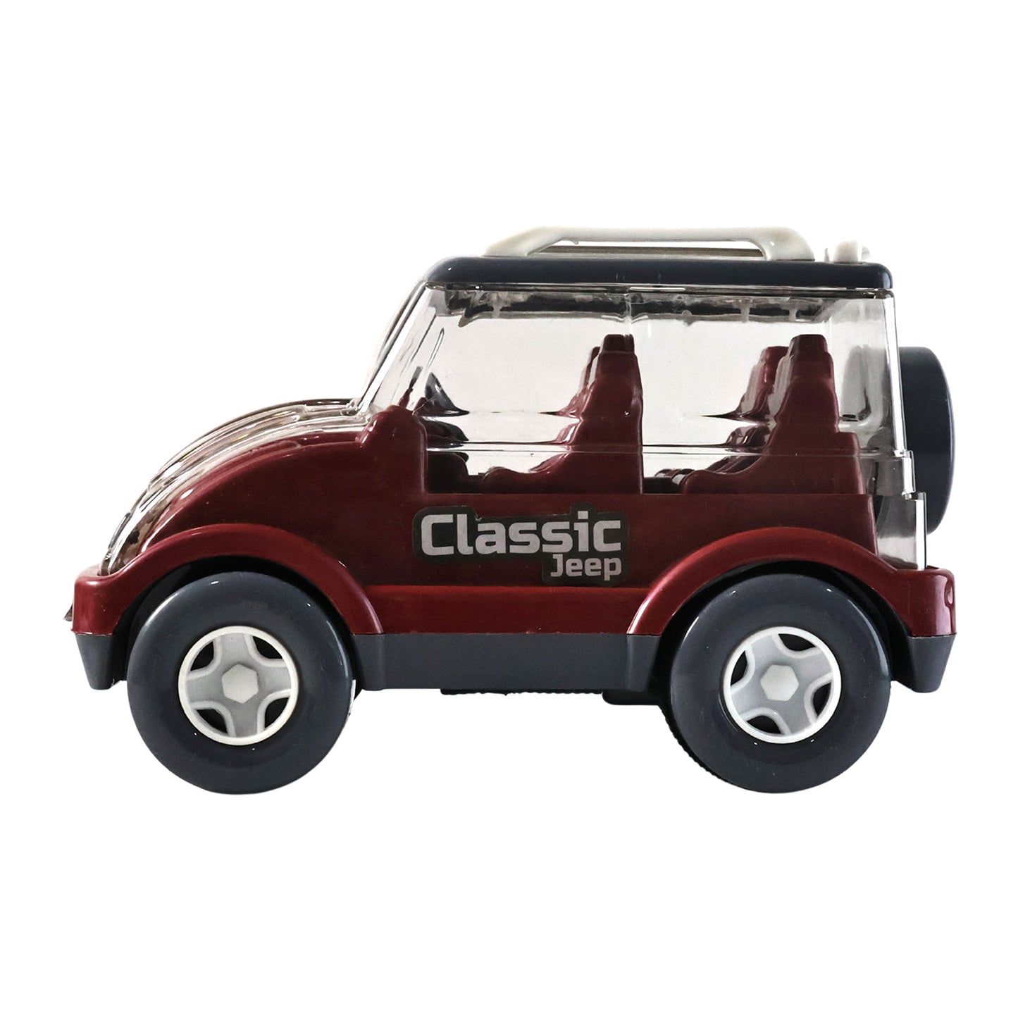 Friction Powered Classic Jeep Toy Car for Kids (1 Pc) - Happy Price - Image 2